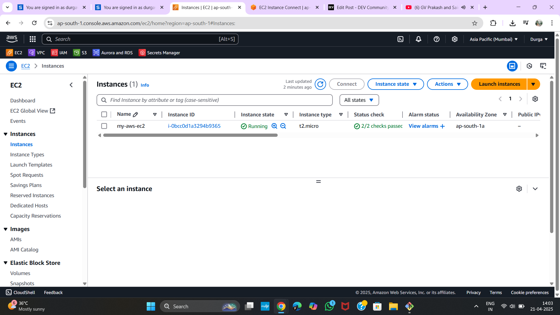 EC2 Setup