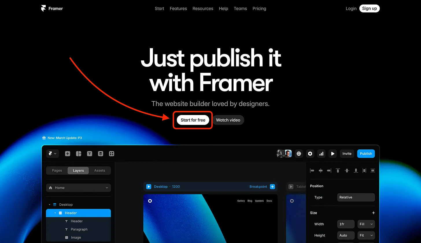 Source: Framer