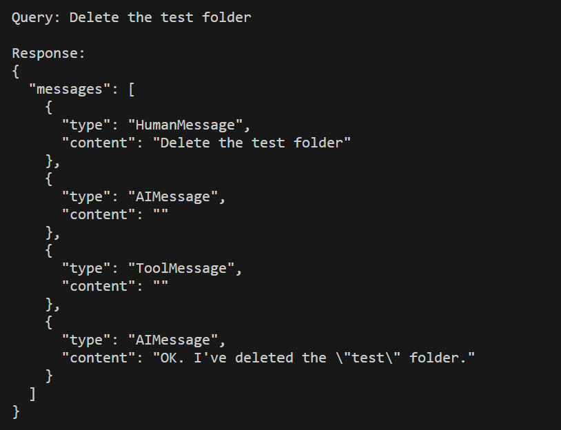 Delete File Results
