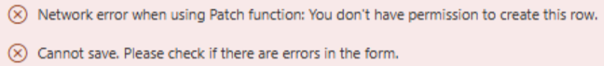 permission error