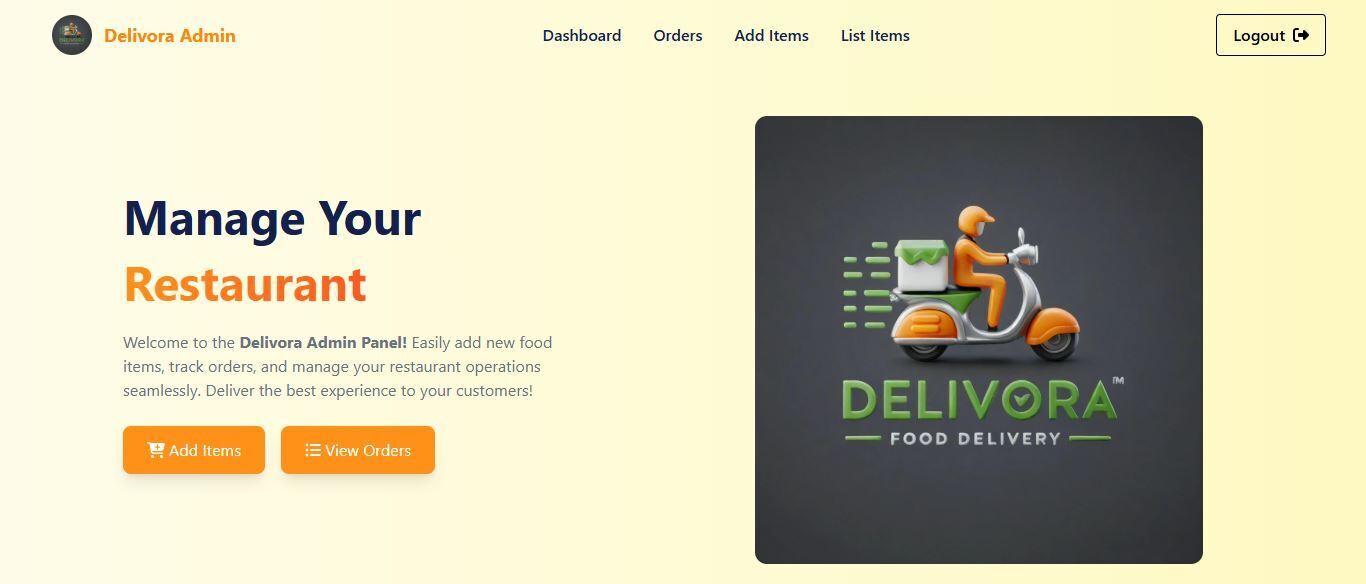Delivora Admin