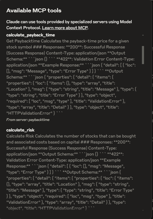 MCP Tools
