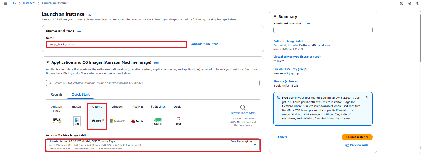 Create Server Name