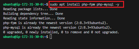 Install PHP