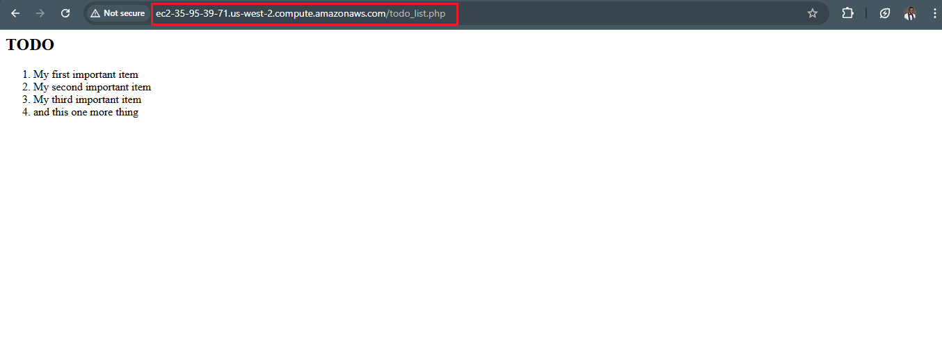 Site with dns
