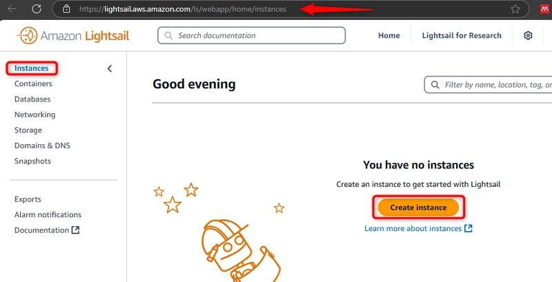 AWS Lightsail in Action: Launching and Scaling Your Web Server Efficiently.