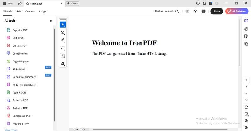 How to Convert HTML to PDF in .NET Core