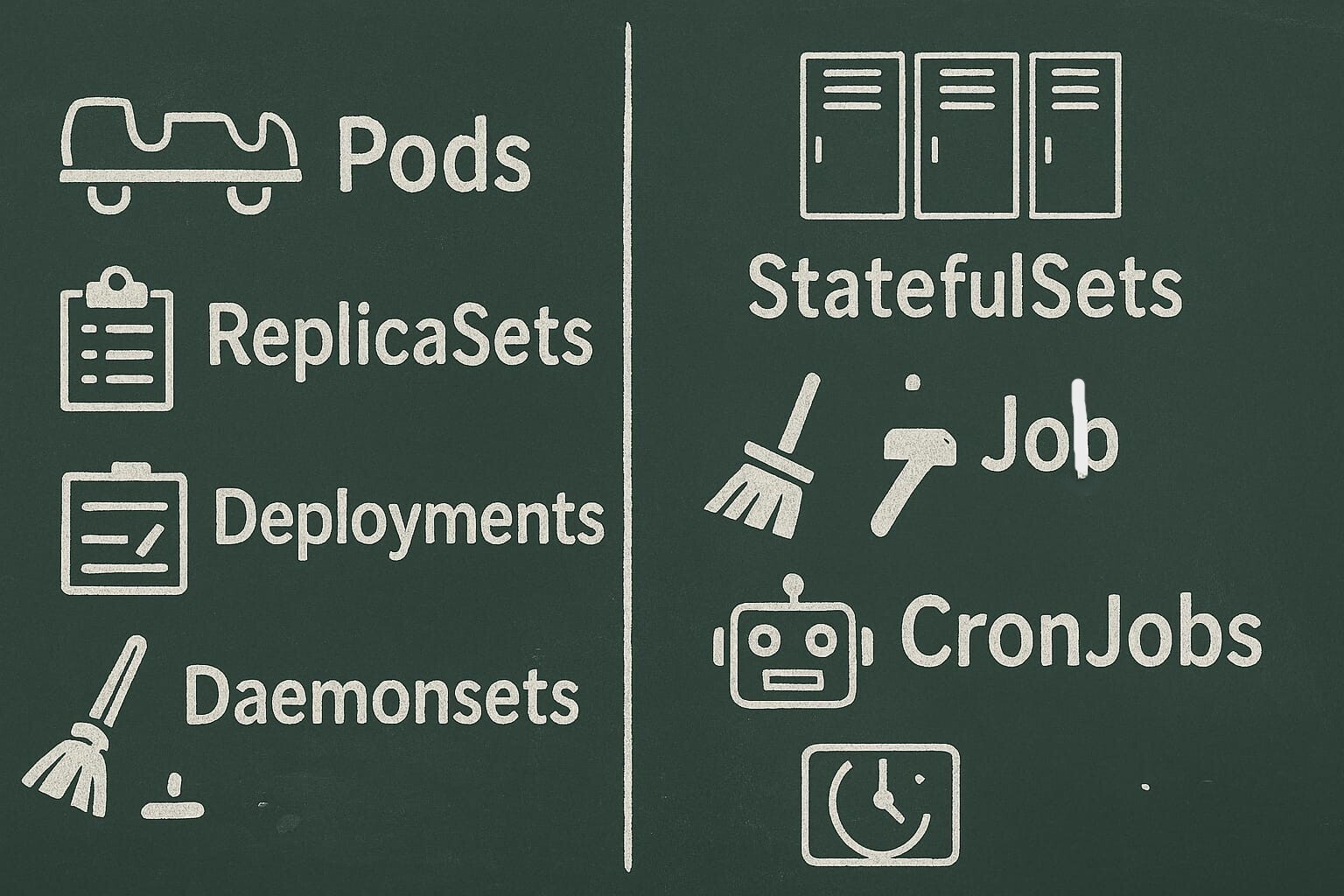 K8s Workloads types