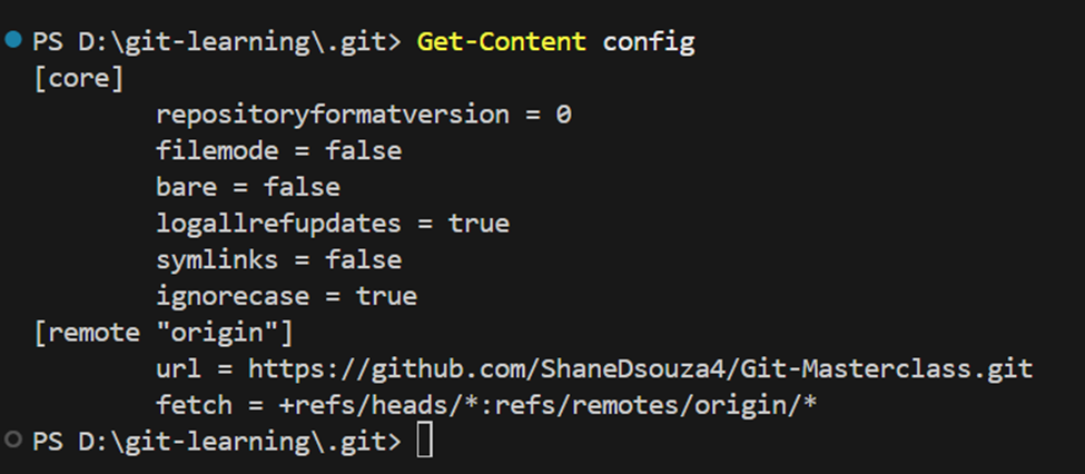 Remote URL added