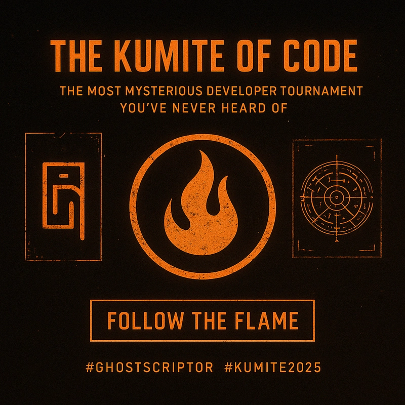 🔥 The Kumite of Code — The Most Mysterious Developer Tournament You've Never Heard Of