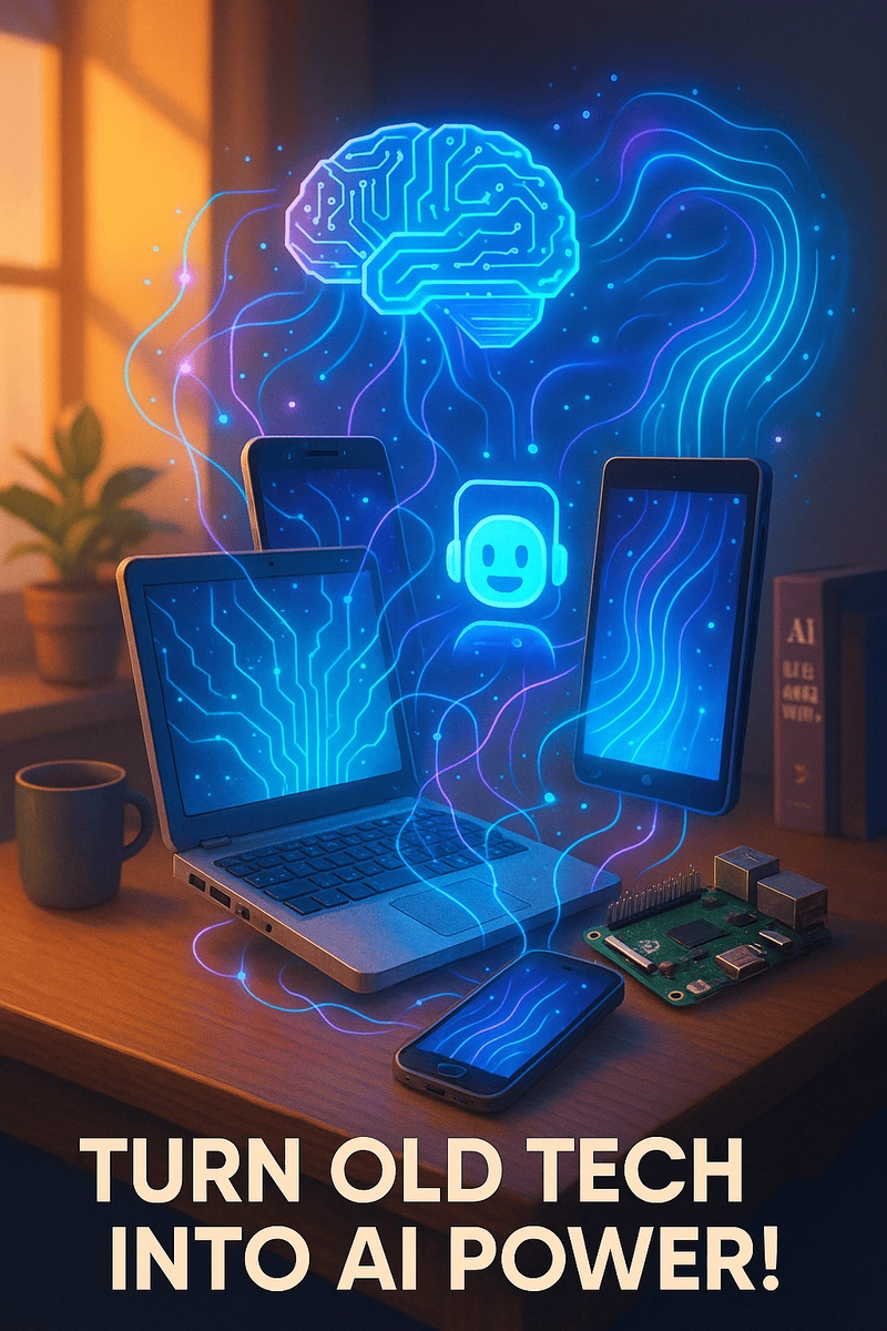 Turn Your Old Devices 💻 into an AI Supercomputer: Run Powerful Models Locally with Exo