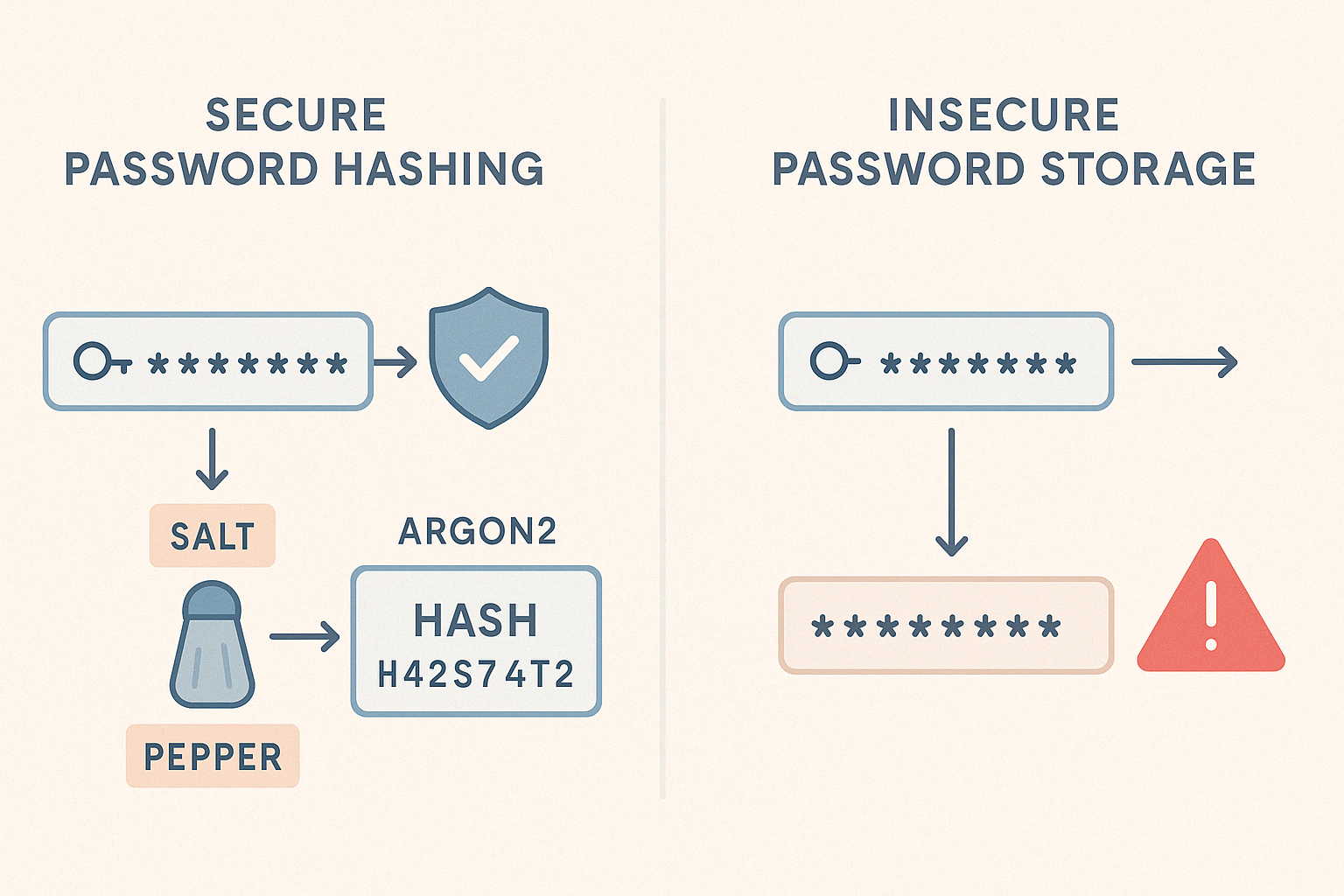 Weak Credentials and Storage