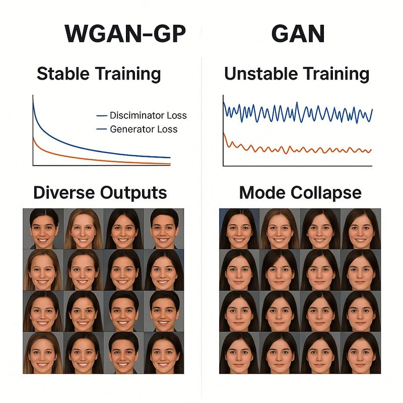 GEN-AI 5 : WGAN and WGAN-GP