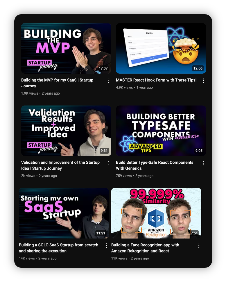 Image of YouTube Videos
