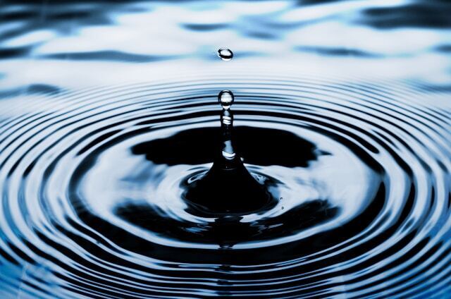 Event bubbling with water ripple example