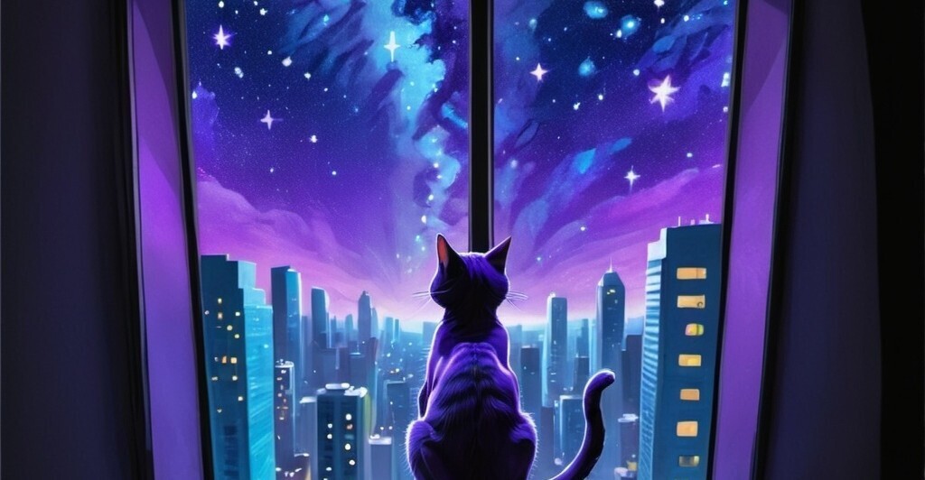 waiting cat