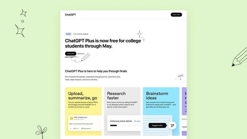 How to Get Premium ChatGPT Access as a Student for Free