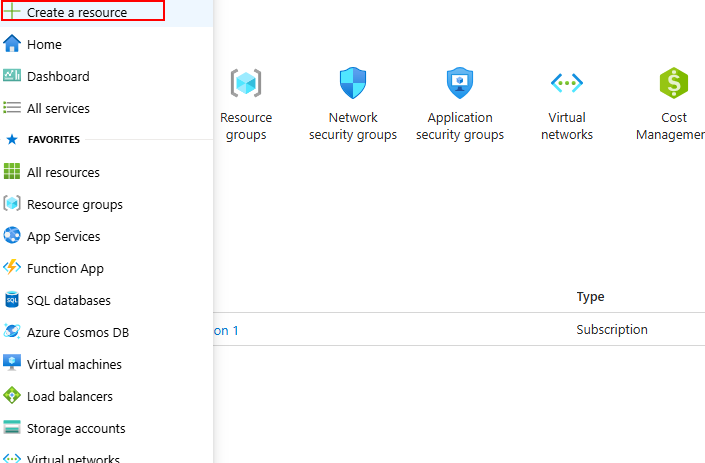 creating a vm