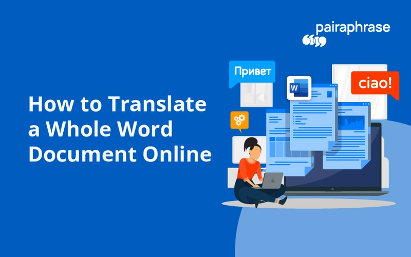 How to Translate a Whole Word Document Online