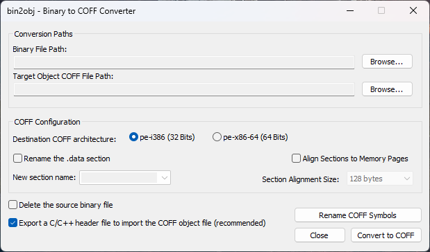 How to Embed Binary Data into a Win32 Executable File in 4 Methods