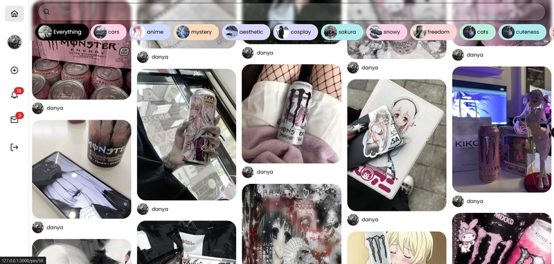 📌 Pinterest Clone — Fullstack App with Vue 3 & FastAPI
