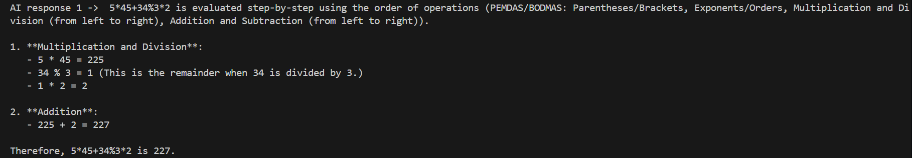 Api response 1