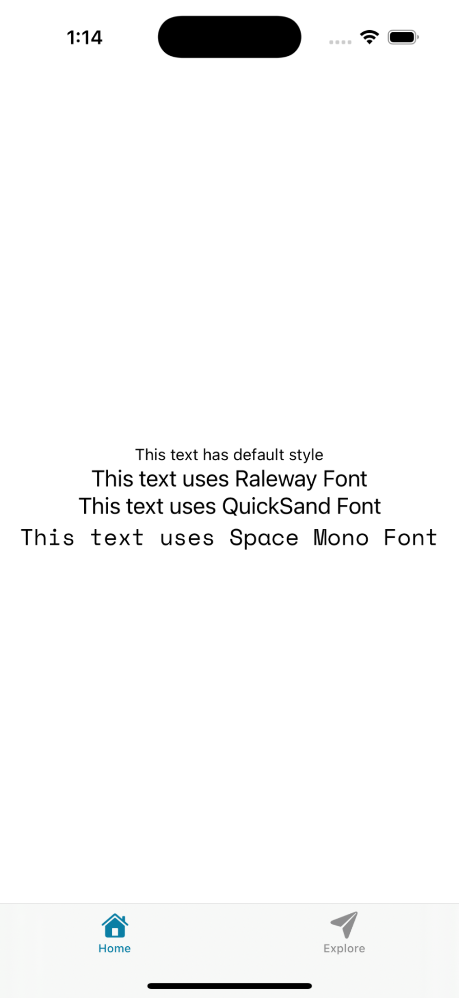 adding space mono font