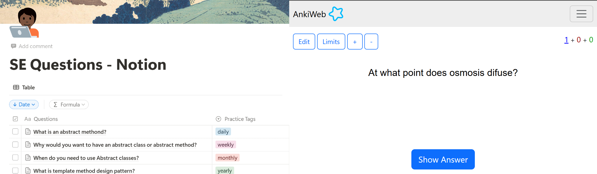 Spaced Repetition Tools