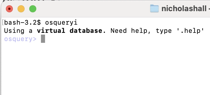4 OSQuery Commands to run on a Mac
