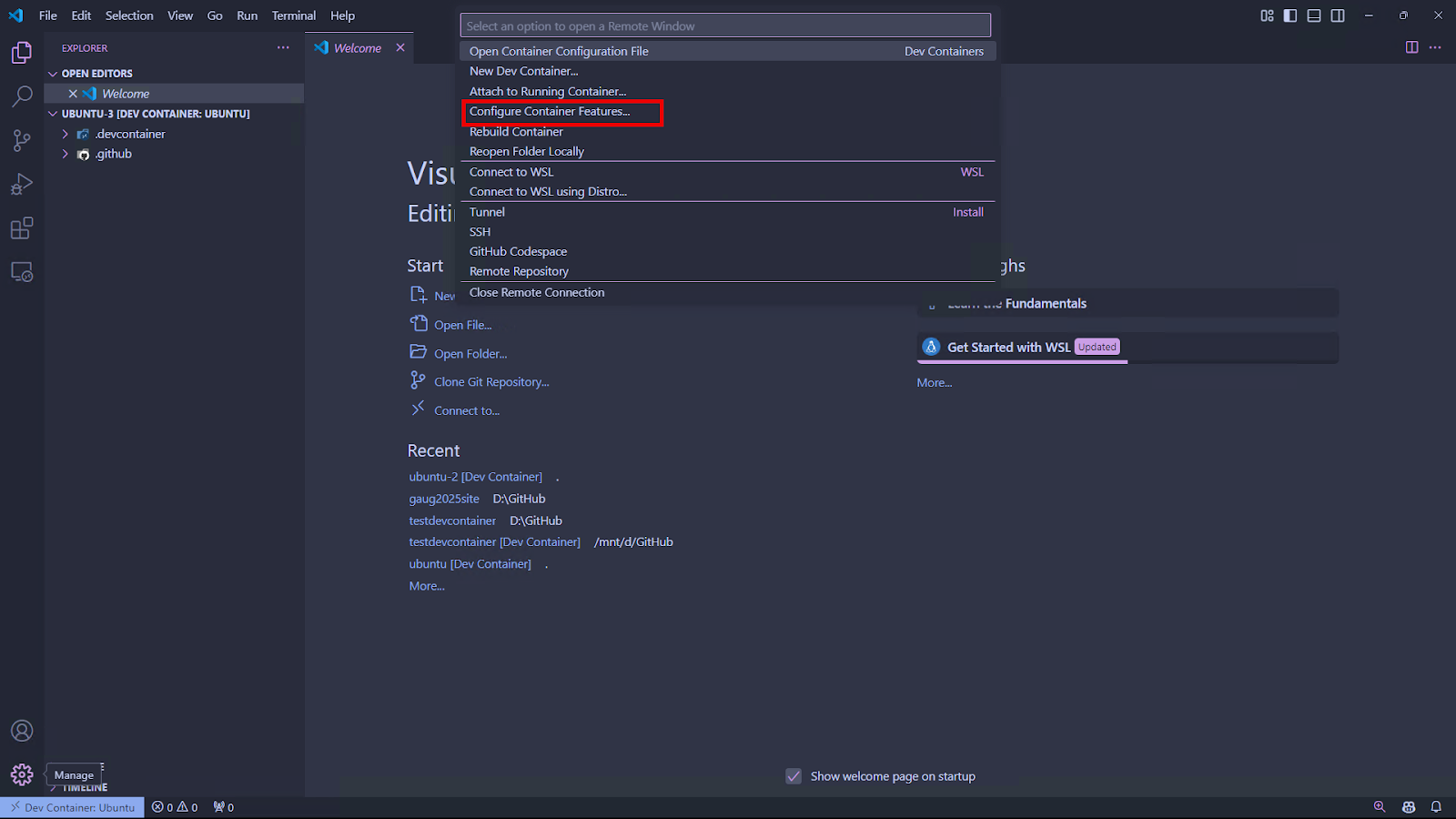 Dev Container Setup for Hugo