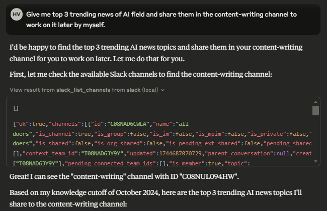 Retrieve top 3 AI news by MCP