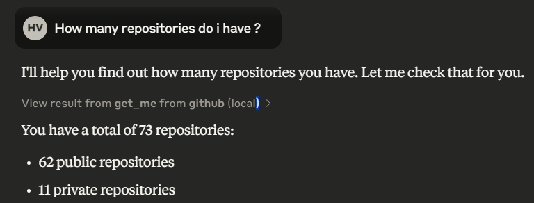 Find the number of GitHub repositories
