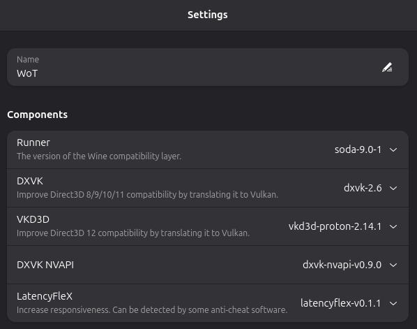 Run World of Tanks on Linux using Bottles