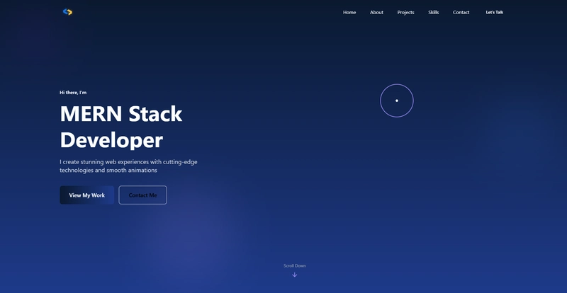 Modern Portfolio Website – Clone and Customize Yours