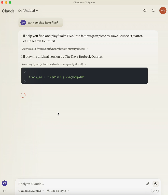 spotify mcp server demo