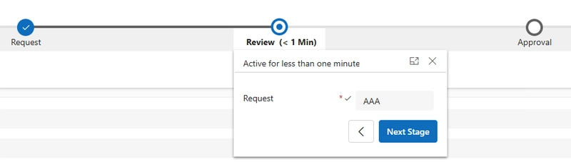 Business Process Flow With Custom Buttons