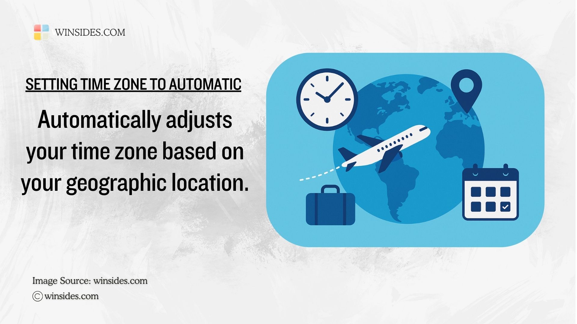 Setting Time Zone to Automatic