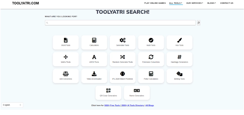 How Toolyatri is Revolutionizing Free Online Tools for Students, Creators, Businesses, startups and Developers