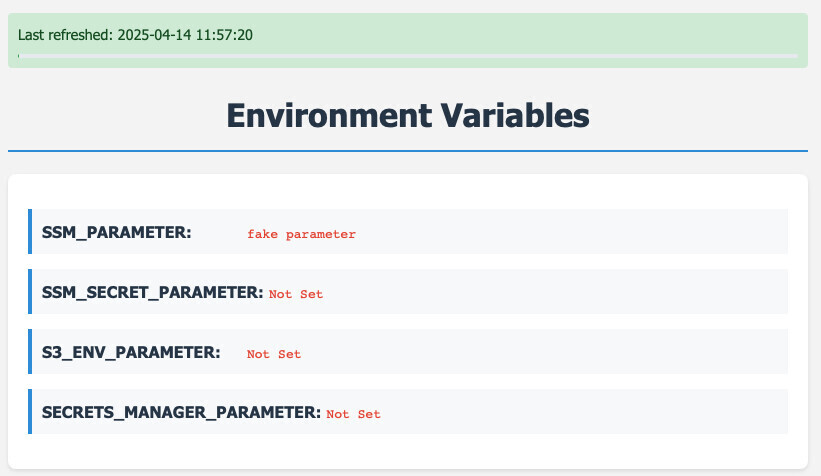 Running locally