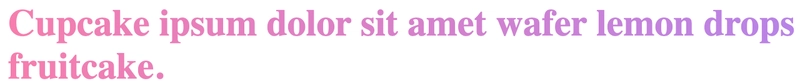 Styling Text with Gradients Using Only CSS