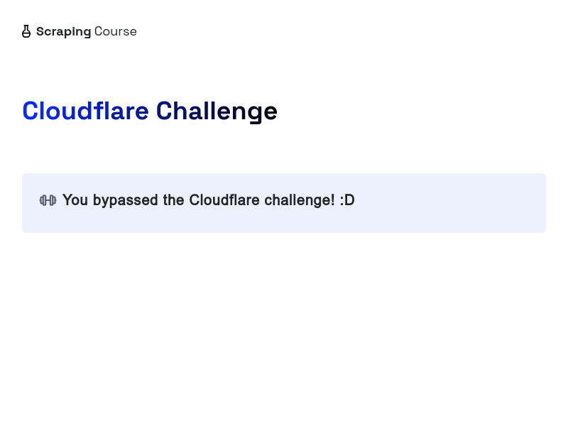 cf challenge bypass
