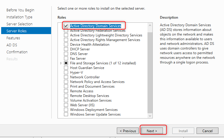 Server Roles