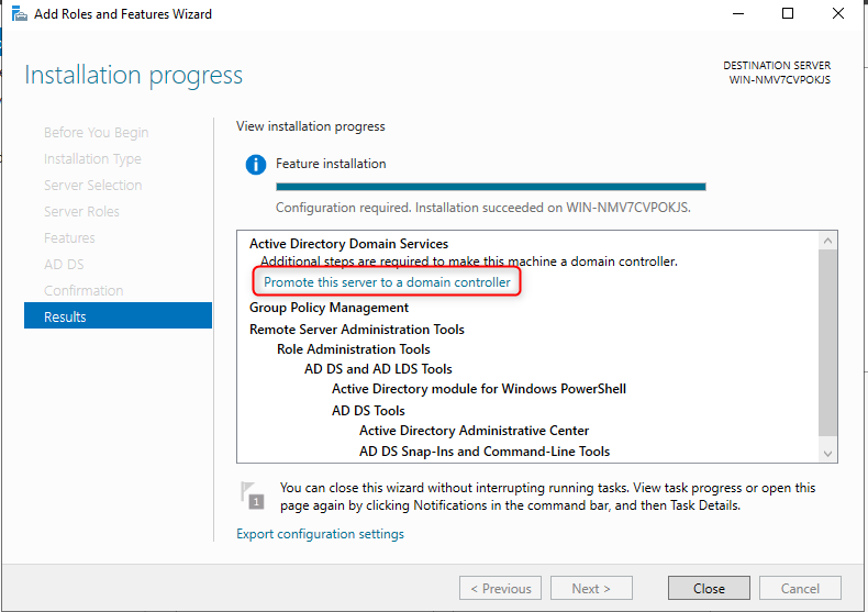 promote to domain controller