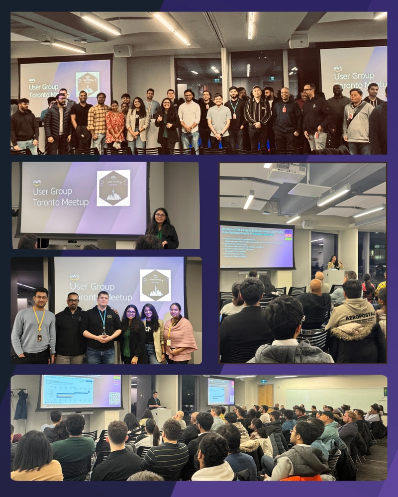 My First AWS User Group Toronto Meetup: re:Invent Recap— What an Experience!