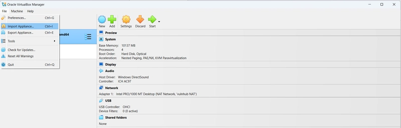 vulhub ICA 1 machine walkthrough