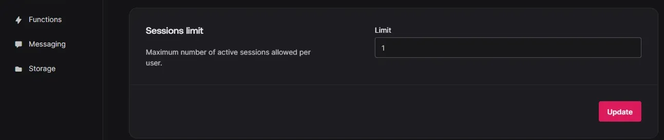 security tab