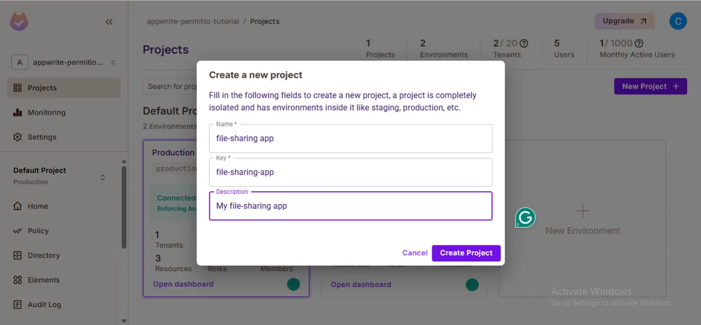 permit dashboard
