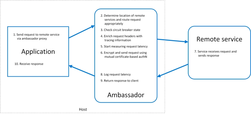 Let Legacy Code Fly: Ambassador Pattern in Cloud Data Management