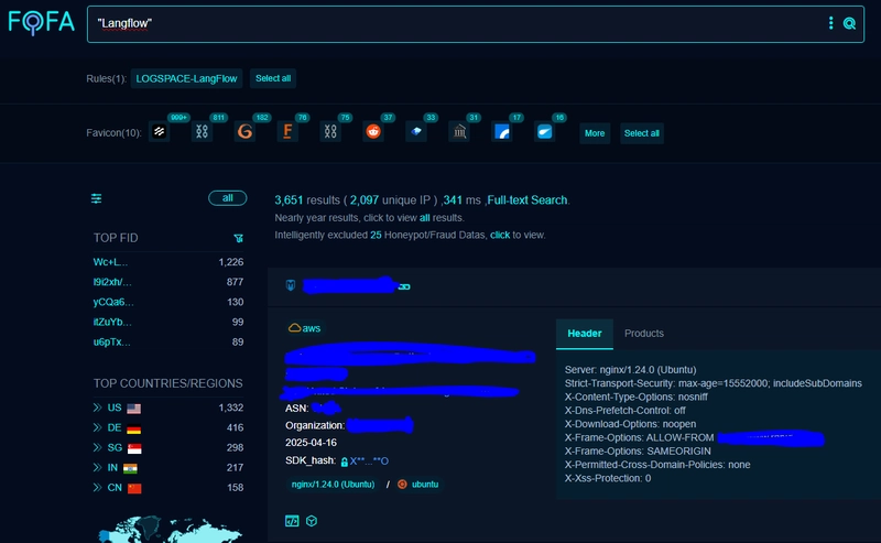 POC - Remote and unauthenticated attacker can send crafted HTTP requests to execute arbitrary code - CVE-2025-3248