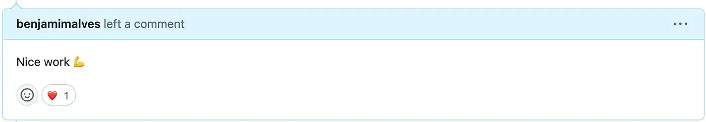 Appreciate the work being done on the code
